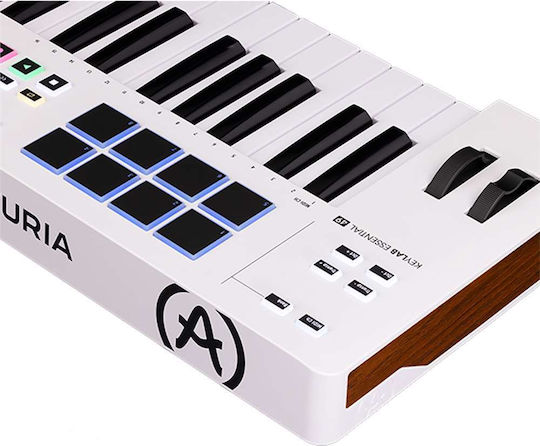 Arturia Midi Keyboard KeyLab Essential MKIII with 49 Keyboard White
