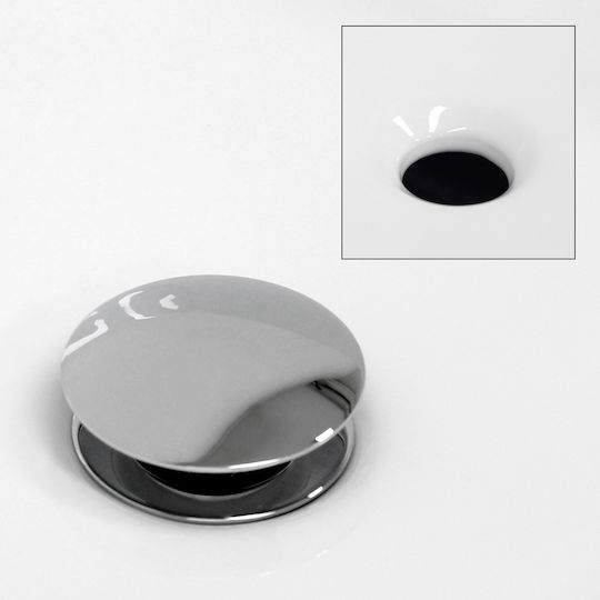 ECD Germany Countertop Sink Ceramic 32x32x13.5cm White