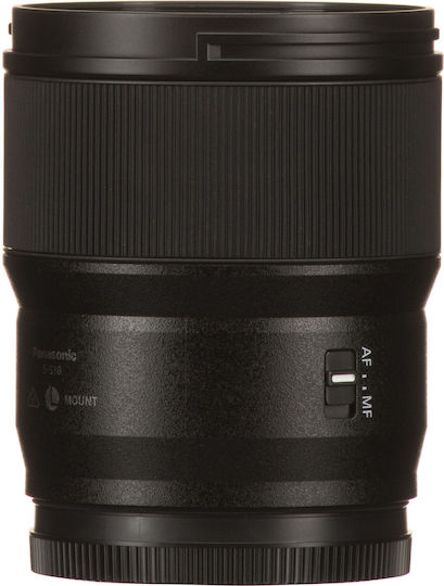 Panasonic Full Frame Camera Lens Lumix S 18mm f/1.8 Wide Angle for Leica L Mount Black