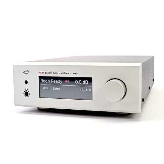 Weiss DAC501 DAC με Είσοδο USB Ασημί
