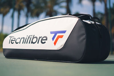 Tecnifibre Τσάντα Πλάτης Τένις 2 Ρακετών Λευκή