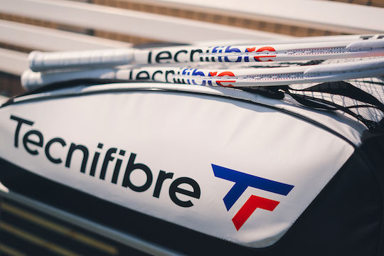 Tecnifibre Чанта Раници Тенис 2 ракети Бяла
