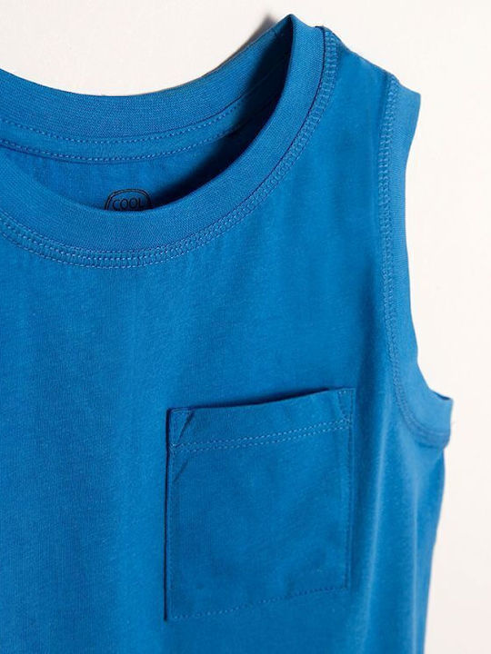 Cool Club Kids Sleeveless Summer Top Blue