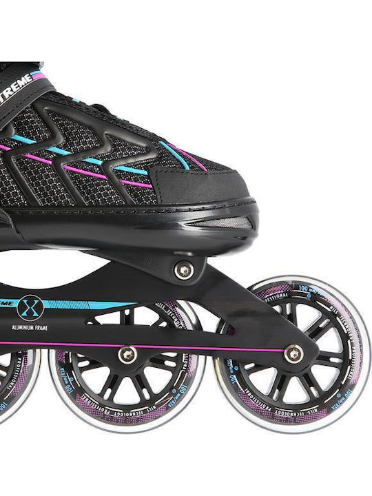 Nils Inline Rollers Schwarz Erwachsene/Kinder