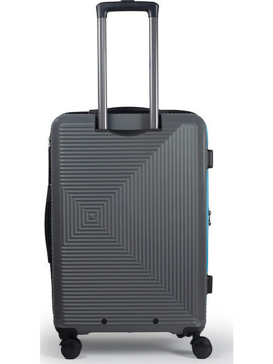 Cardinal Anniversary Hard Gray Suitcases Max Height 60cm With 4 Wheels Set 2pcs