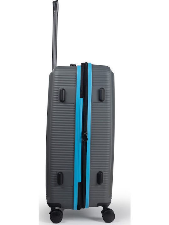 Cardinal Anniversary Hard Gray Suitcases Max Height 60cm With 4 Wheels Set 2pcs