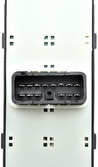 Prasco Car Window Switch for Hyundai Accent Black