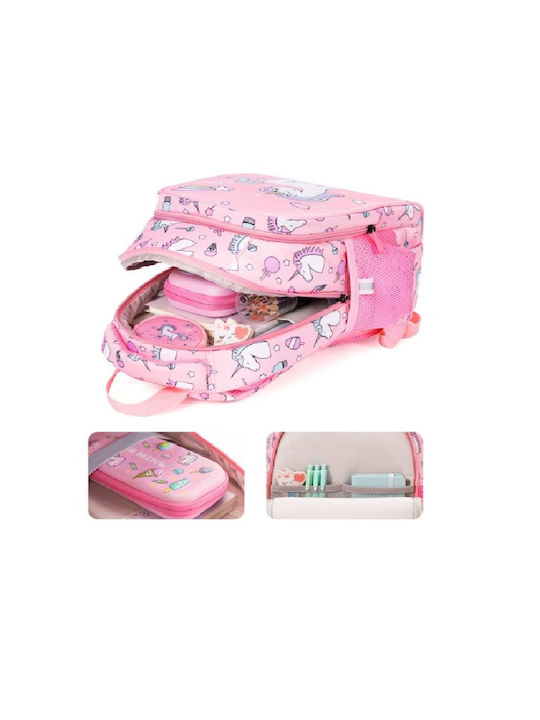 NOHOO School Bag Backpack Kindergarten in Pink color