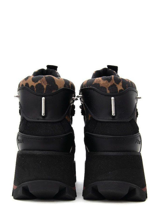 Ash Sonic Hiker Sneakers Μαύρα