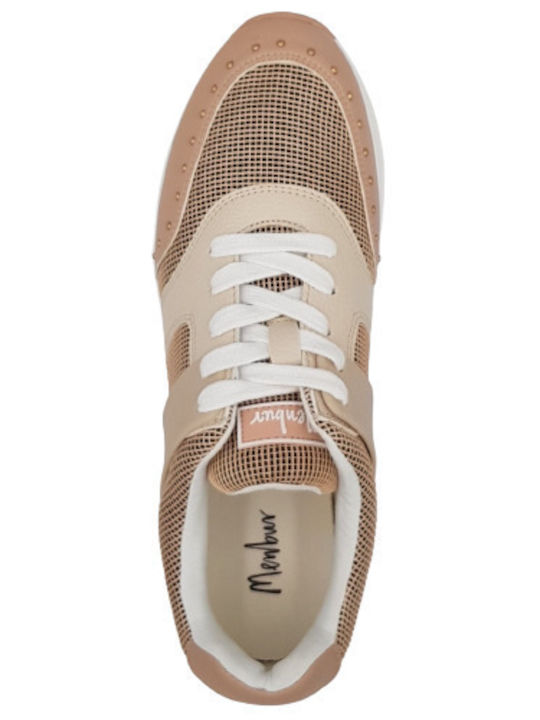 Damen Anatomisch Sneakers Beige
