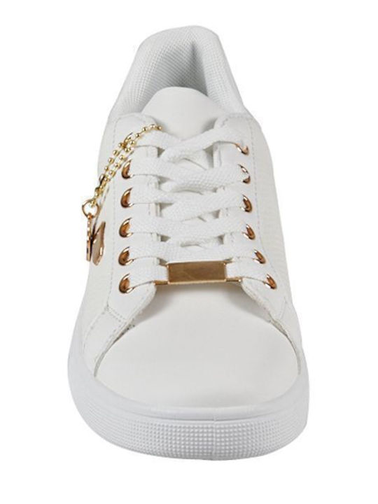 GS06660W Γυναικεία Sneakers Λευκά