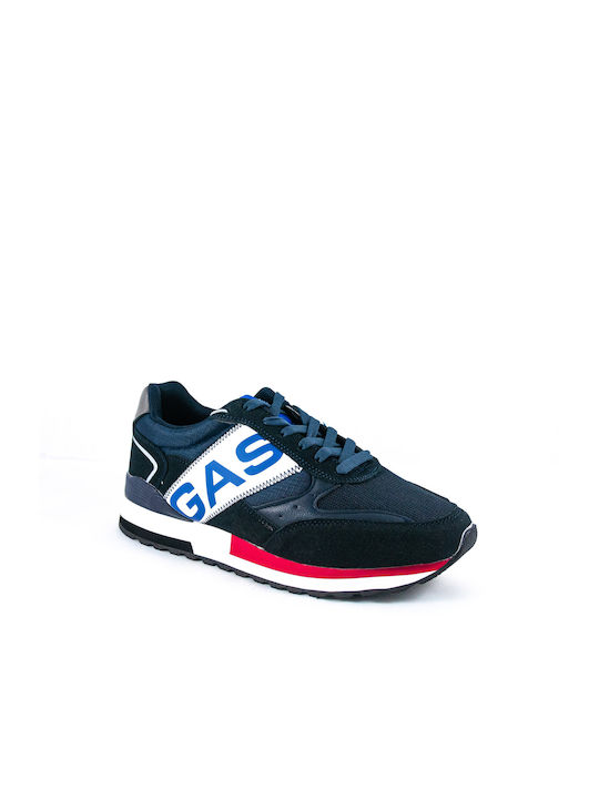 Gas Herren Sneakers Marineblau