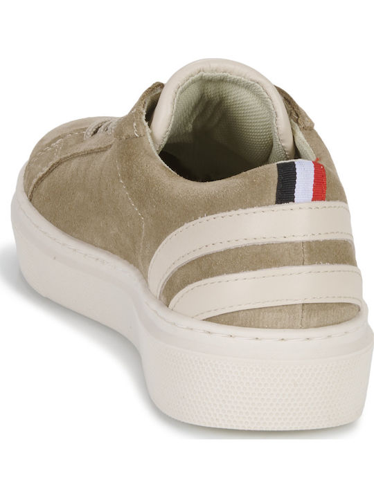 Γυναικεία Flatforms Sneakers Μπεζ