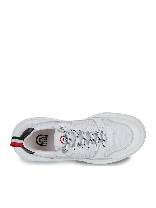 Damen Chunky Sneakers Weiß