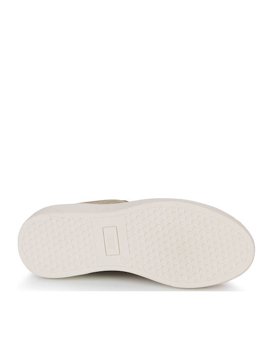 Γυναικεία Flatforms Sneakers Μπεζ