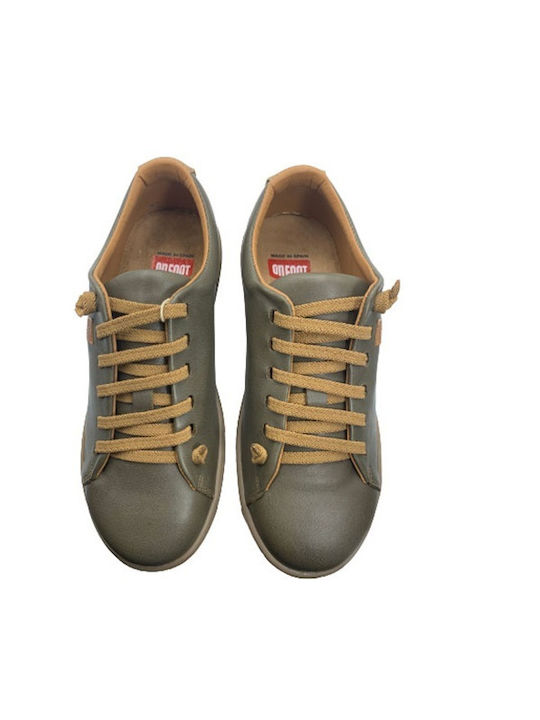 On Foot Anatomical Sneakers Khaki