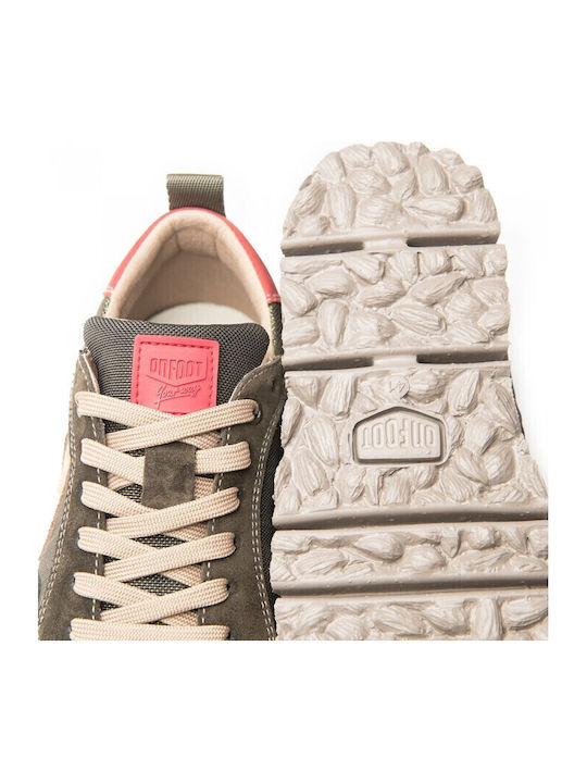 Γυναικεία Ανατομικά Sneakers Χακί