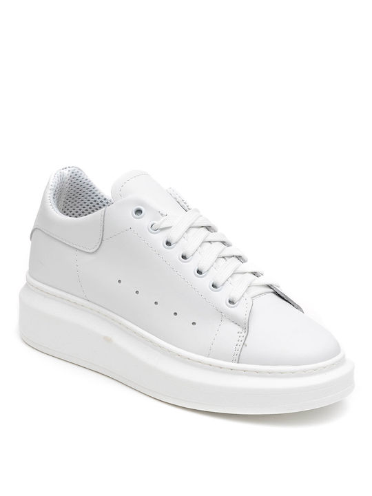 Perlamoda Damen Sneakers Weiß