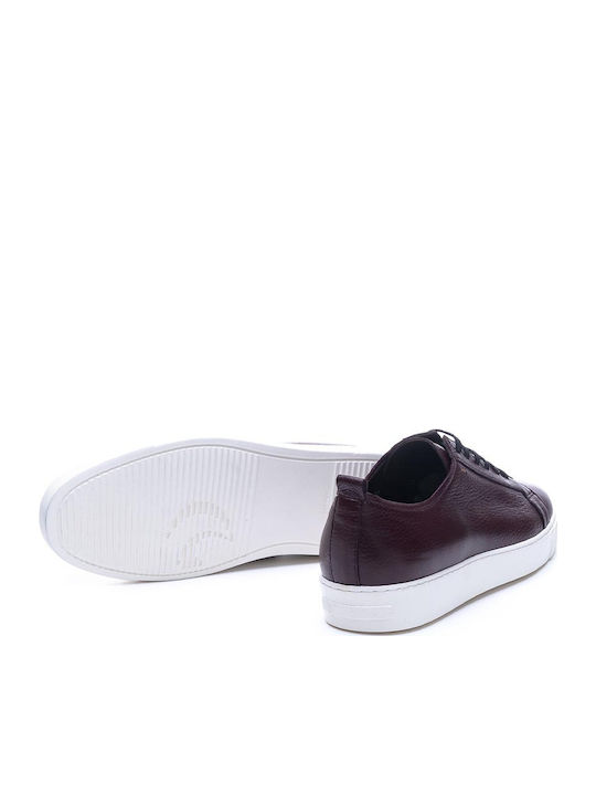 Herren Sneakers Burgundisch