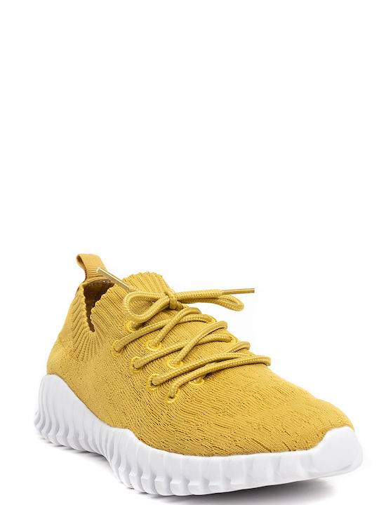 Bernie Mev. New York Gravity Sneakers Yellow