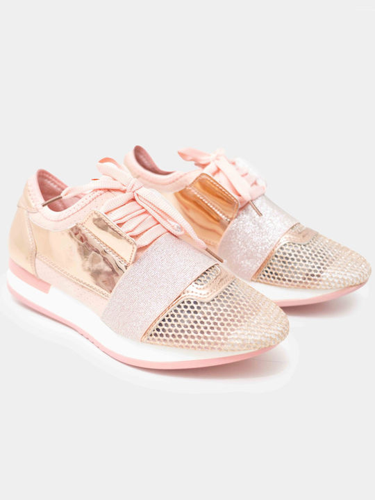 Beltipo Damen Sneakers Rosa