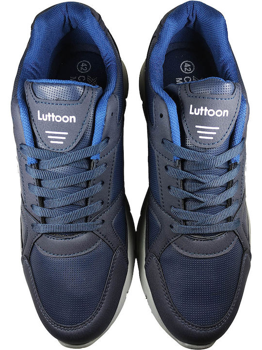 Luttoon Herren Sneakers Marineblau