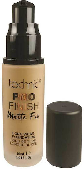 Technic Pro Finish Matte Fix Long Wear Foundation Honey 30ml