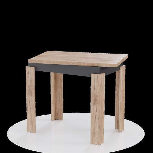Family Table Kitchen Extendable Wooden 90x60x77cm