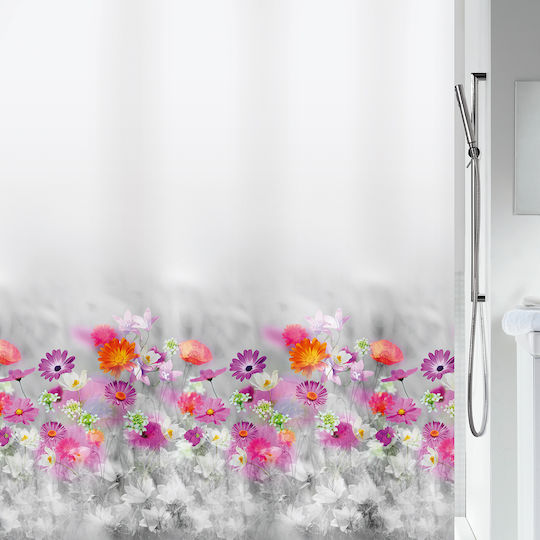 Spirella Abella Duschvorhang Stoff 180x200cm Rosa Spirella Abella Duschvorhang Stoff 180x200cm Rosa