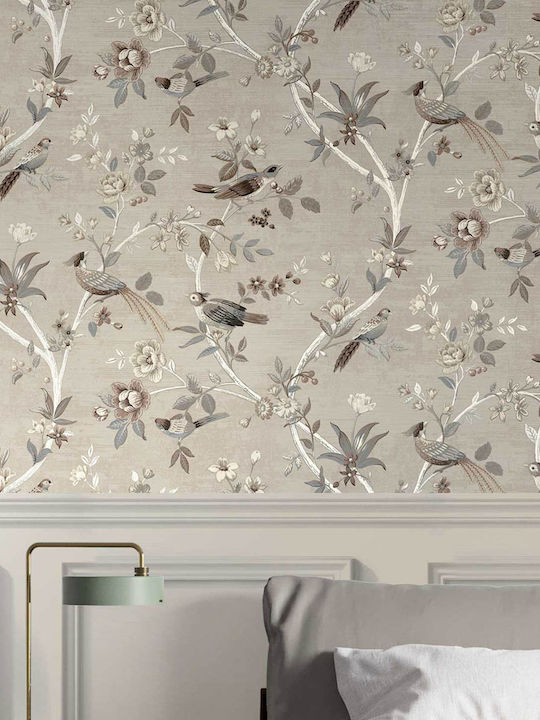 Wallpaper Thema Vinyl Beige L1005xW53cm