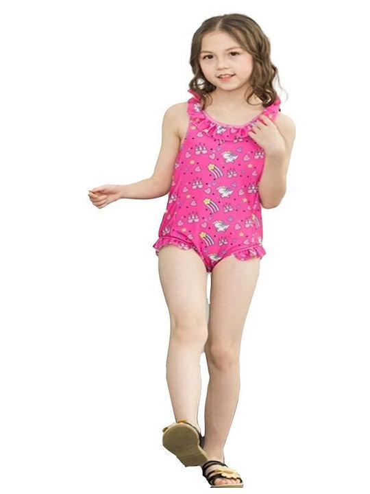 iEFiEL Costum de baie pentru copii Întreg Roz