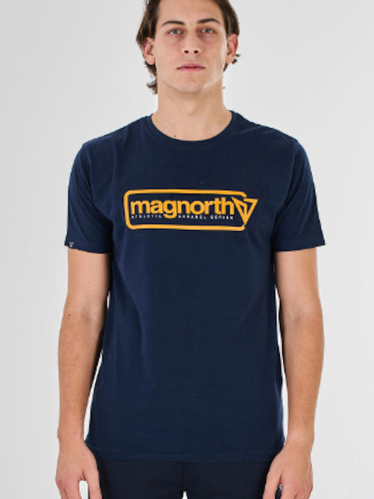 Magnetic North Ανδρικό T-shirt Κοντομάνικο Navy Μπλε