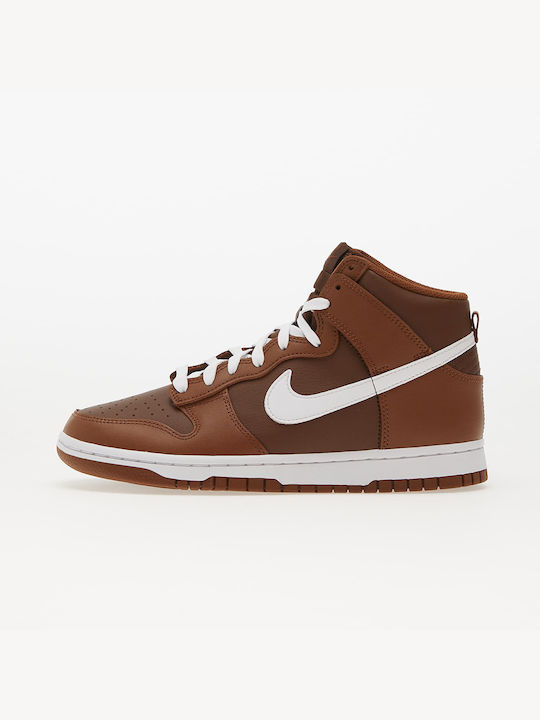 Nike Dunk Hi Retro Herren Stiefel Pecan / White Cacao Wow Pecan