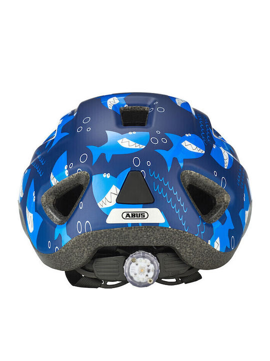 Abus Anuky 2.0 Ace Παιδικό Κράνος για Ποδήλατο Πόλης Blue Sharky