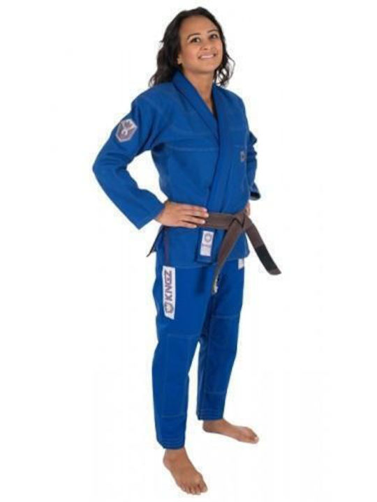 Kingz Balistico 2.0 Gi Women's Brazilian Jiu Jitsu Uniform Blue