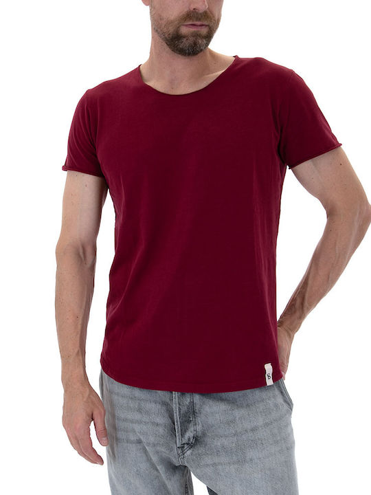 Baker's Dozen Men's Short Sleeve T-shirt Burgundy