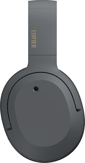 Edifier W820NB Plus Bluetooth Wireless Over Ear Headphones with 49 hours of Operation and Quick Charge Gray