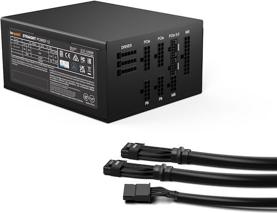 Be Quiet Straight Power 12 1200W Black Computer Power Supply Full Modular 80 Plus Platinum