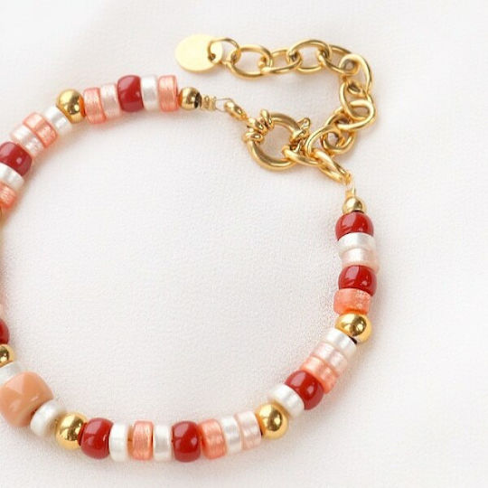 Glass Craft Beads White 10pcs