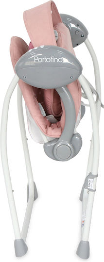 Lorelli Electric Baby Relax Swing Peach Beige Stars with Music Beige for Child up to 9kg