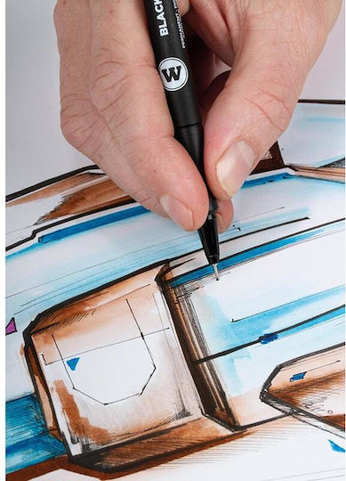Molotow Acrylmarker 0.05mm Schwarz