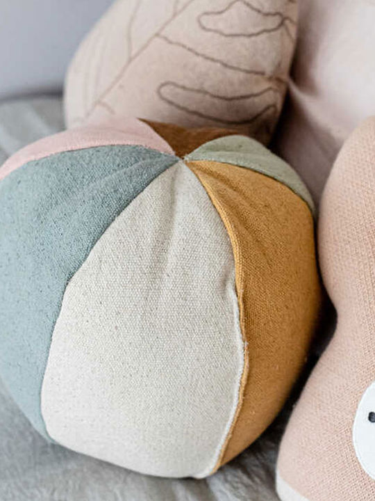 Lorena Canals Kids Round Throw Pillow 30cm Multicolour