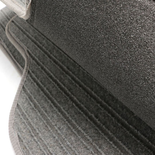Petex Set of Front and Rear Mats 4pcs for Volkswagen Golf / Jetta 2005-2011 Gray