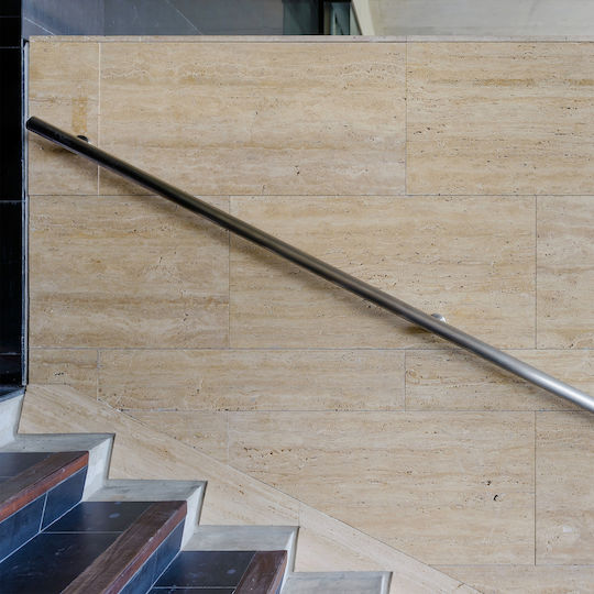 ECD Germany Decking Railings Fitting with Wall Mount 160x4.2cm