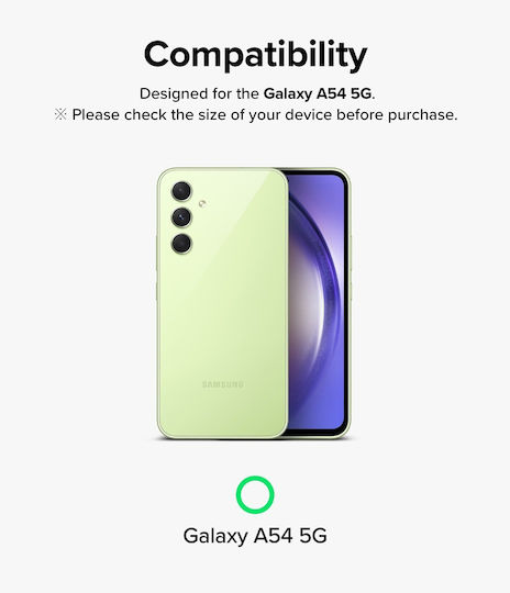 Ringke Kameraschutz Gehärtetes Glas Black für das Galaxy A54