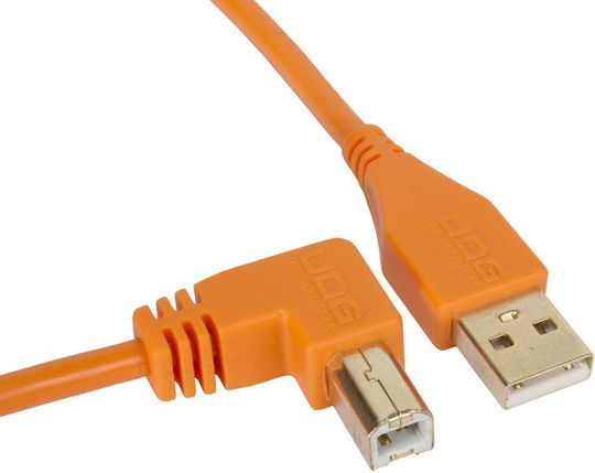 UDG 1m USB 2.0 Cable A-Male to B-Male Orange (U95004OR)