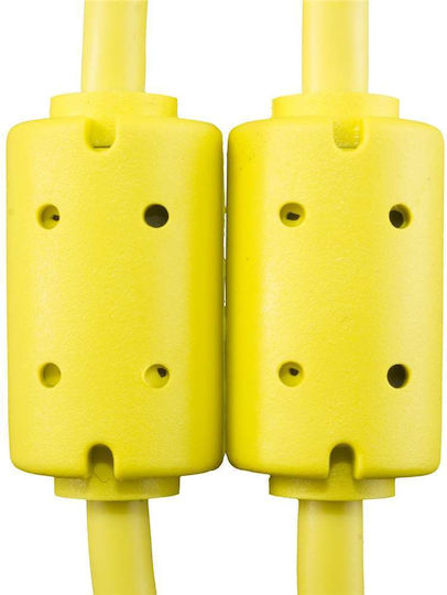 UDG 2m USB 2.0 Cable A-Male to B-Male Yellow (U95002YL)