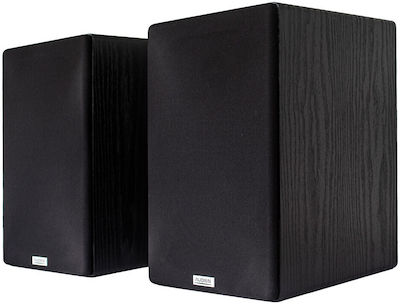 Audien BP26P Pair of Hi-Fi Speakers Bookself 60W 2 No of Drivers W21xD34xH26cm. Black