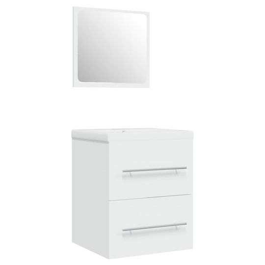 vidaXL Countertop with Sink L41xW38.5xH48cm White