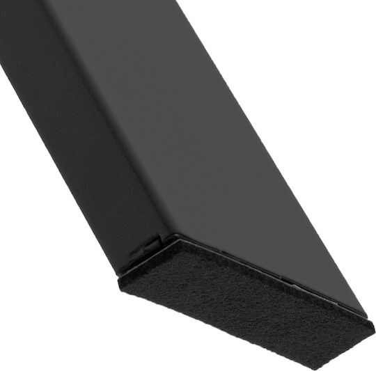 ML-Design ML-Design Metal Furniture Leg 2 Pieces Suitable for Table / Coffee Table 42cm Black
